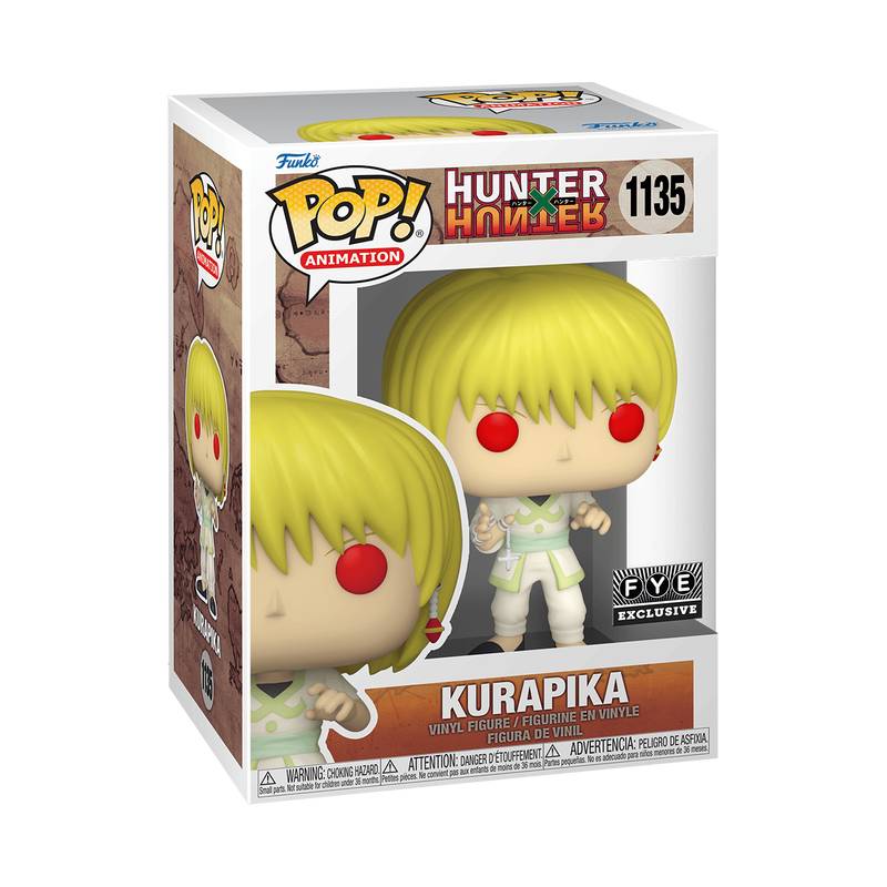 Фигурка Funko POP! KURAPIKA WITH RED EYES / ФАНКО ПОП ОХОТНИК НА ОХОТНИКА - КУРАПИКА, рис. 2