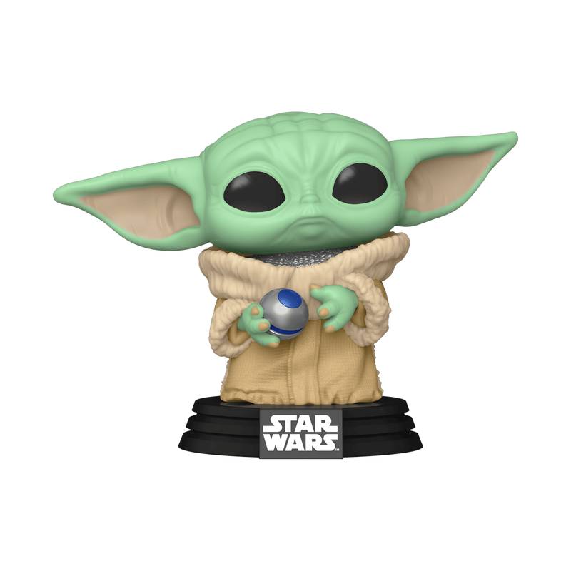 Фигурка Funko POP! GROGU WITH ARMOR / ФАНКО ПОП МАНДАЛОРЕЦ - ГРОГУ, рис. 1