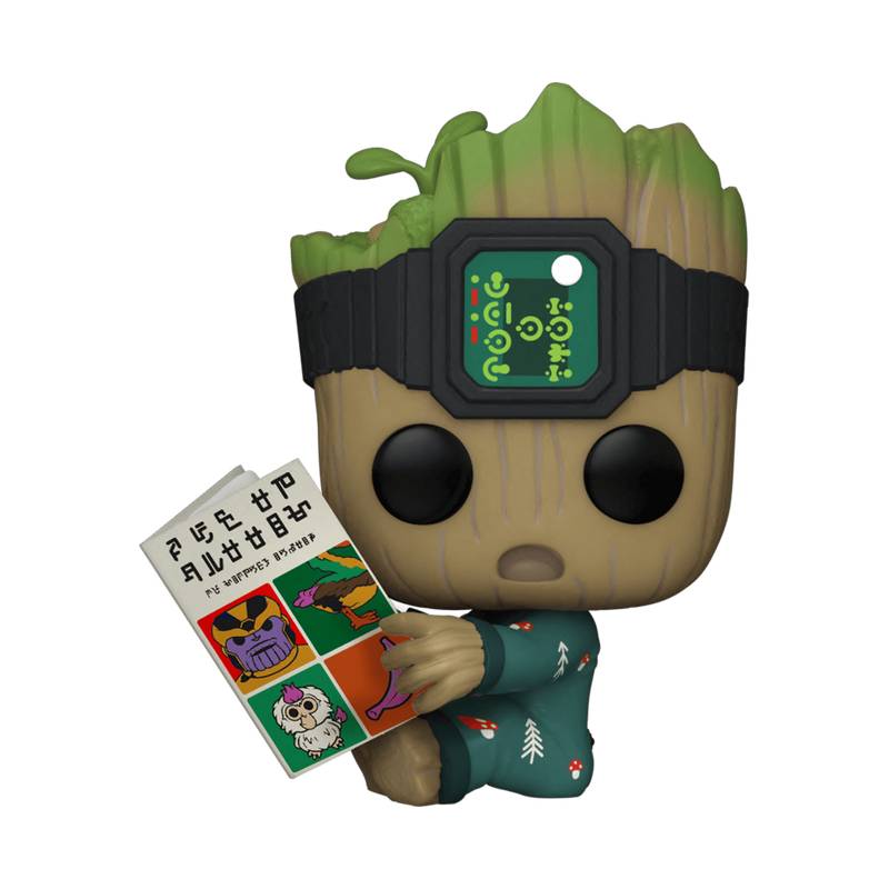 Фигурка Funko POP! GROOT IN ONESIE WITH BOOK / ФАНКО ПОП Я ЕСТЬ ГРУТ, рис. 1
