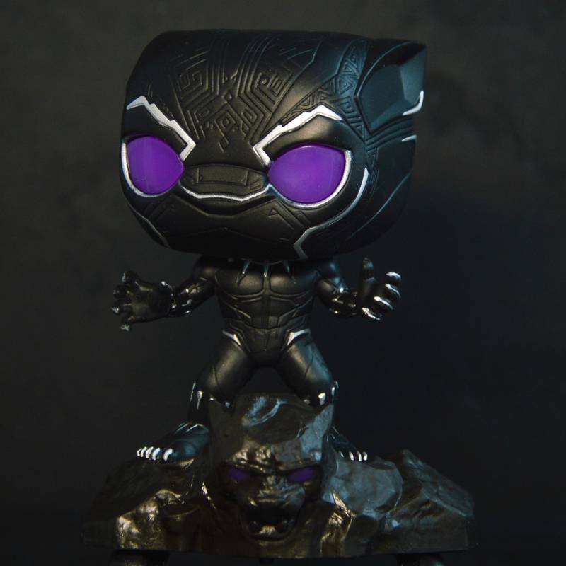 Фігурка Funko POP! LIGHTS AND SOUNDS BLACK PANTHER / ФАНКО ПОП ЧОРНА ПАНТЕРА, рис. 0