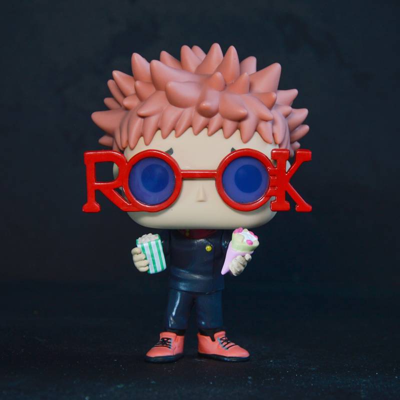 Фигурка Funko POP! JUJUTSU KAISEN Yuji Itadori with Glasses / ФАНКО ПОП МАГИЧЕСКАЯ БИТВА - ЮДЗИ ИТАДОРИ, рис. 0