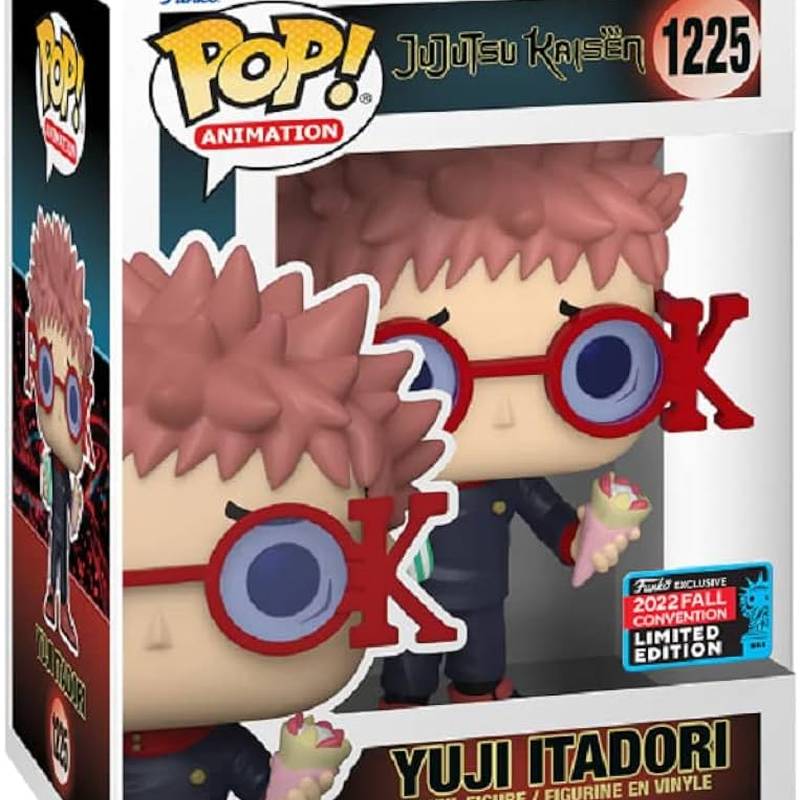 Фігурка Funko POP! JUJUTSU KAISEN Yuji Itadori with Glasses / ФАНКО ПОП МАГІЧНА БИТВА - ЮДЗІ ІТАДОРІ, рис. 2