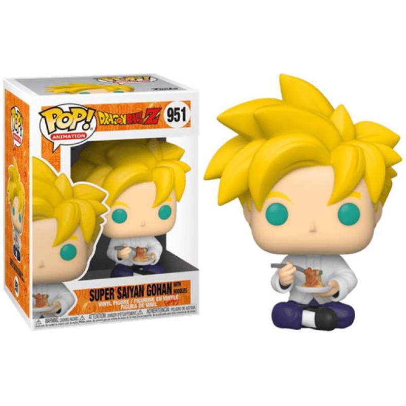 Фігурка Funko POP! Super Saiyan Gohan with Noodle / ФАНКО ПОП ДРАКОНЯЧІ ПЕРЛИ ЗЕТ - ГОХАН, рис. 1