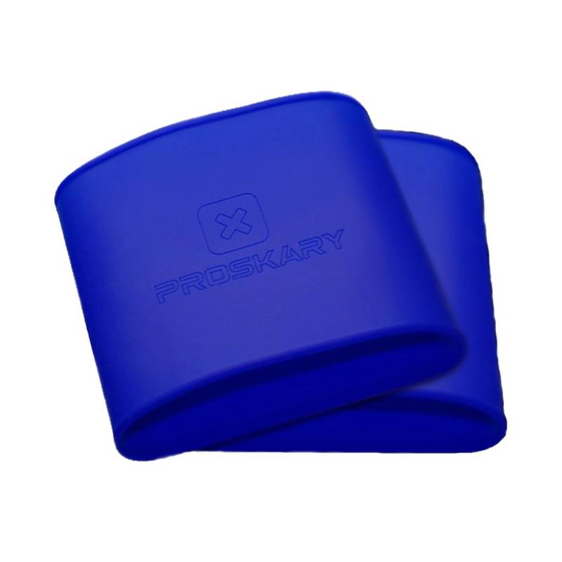 Держатели для щитков силиконовые Proskary синие 067E-8372C-BL , рис. 0