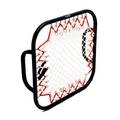 Ребаундер ручний Meta Goalkeeper Rebounder Elite чорний, червоний, білий Уні 60х60 см 1500242230