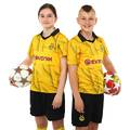Форма футбольна дитяча із символікою футбольного клубу BORUSSIA DORTMUND гостьова 2024 CO-6358 6-14 років чорний, прев. 0
