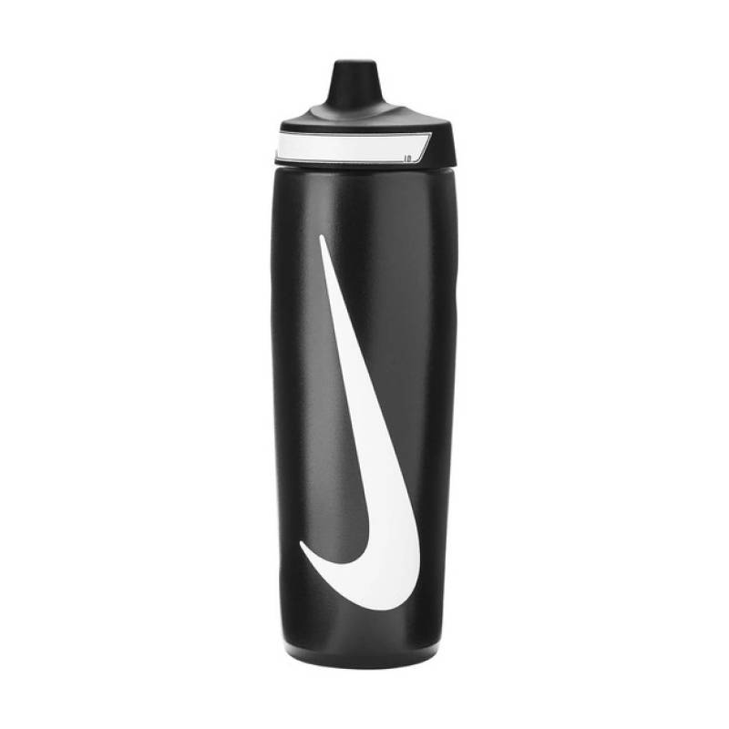Пляшка для води Nike REFUEL BOTTLE 24 OZ 709 мл чорна N.100.7666.091.24, рис. 0