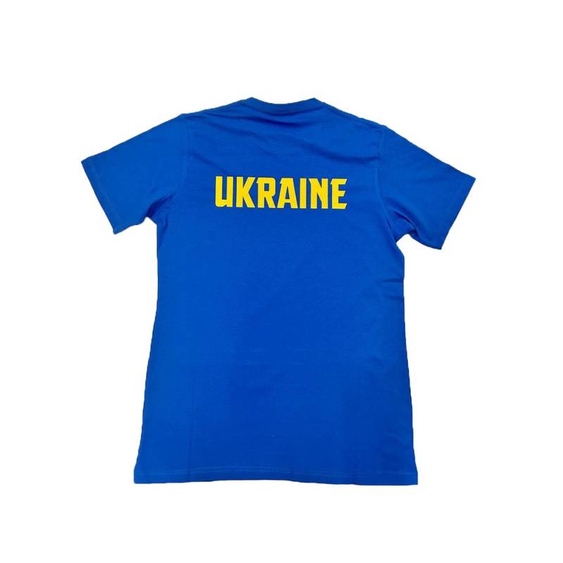 Футболка Joma Ukraine AFU бавовняна синя 101739.700-AFU, рис. 1