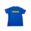 Футболка фанатская Ukraine AFU EURO 2024 синяя PREMIUM AFU-TSRA190-RB, прев. 1