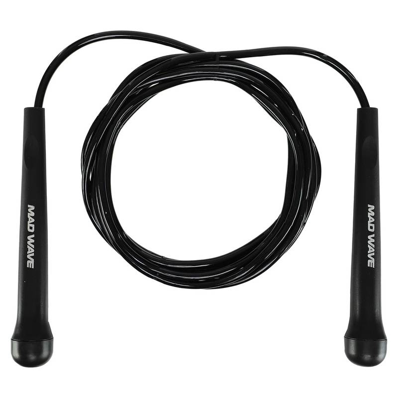 Скакалка MadWave M132001001W 2,95м черный, рис. 0