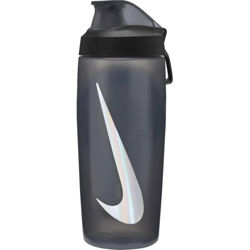 Бутылка для воды Nike REFUEL BOTTLE LOCKING LID 18 OZ 532 мл черная N.100.7669.054.18, рис. 0