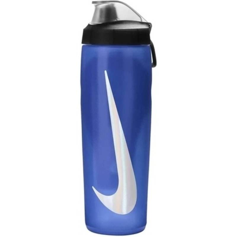 Пляшка для води Nike REFUEL BOTTLE LOCKING LID 24 OZ 709 мл синя N.100.7668.423.24, рис. 0