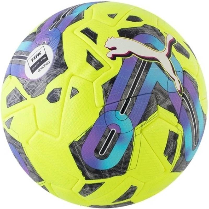 Футбольний м'яч Puma ORBITA 1 TB (FIFA QUALITY PRO) лимонно-синій 083774-02, рис. 0