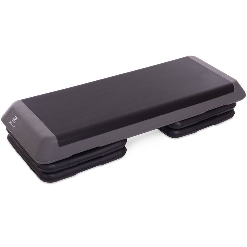 Степ-платформа Zelart 110x41x20см черный-серый FI-6772 , рис. 0