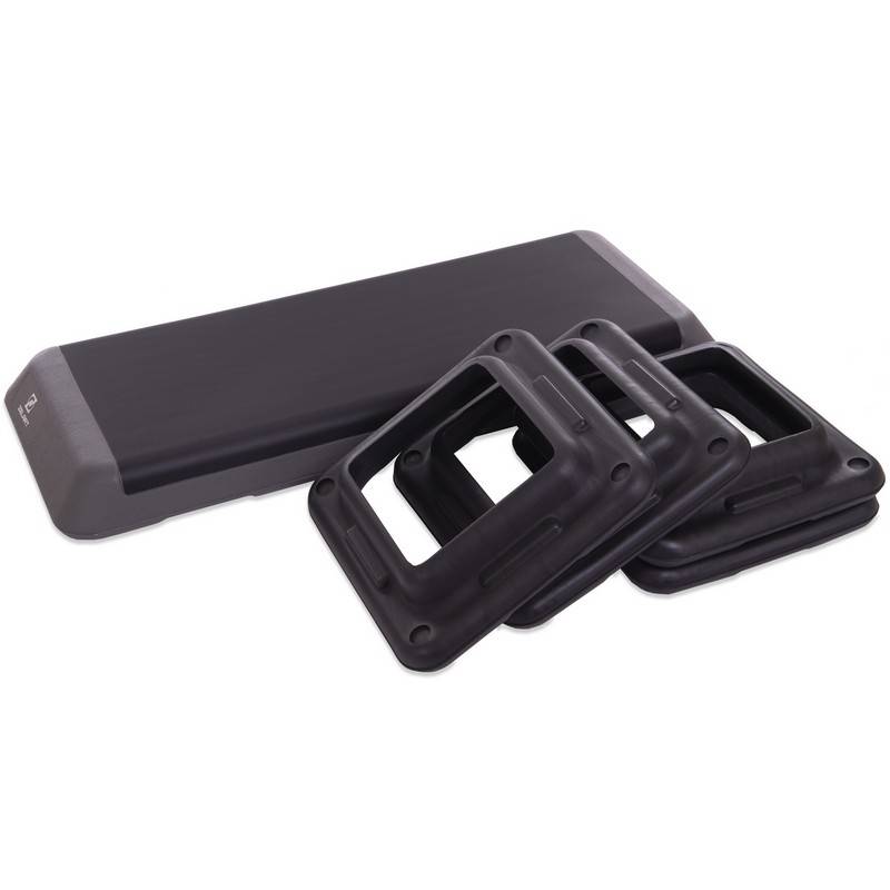 Степ-платформа Zelart 110x41x20см черный-серый FI-6772 , рис. 1