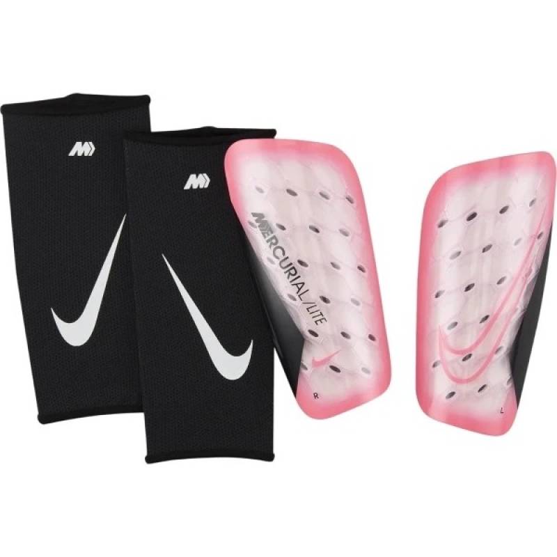 Щитки футбольные Nike MERCURIAL LITE - FA22 светло-розово-черные DN3611-675, рис. 0
