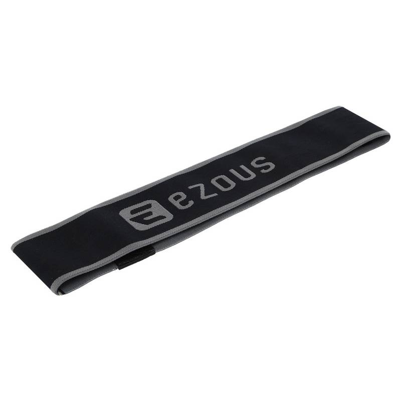 Резинка тканинна LOOP BANDS HIP BAND EZOUS чорний-сірий K-03-L, рис. 0