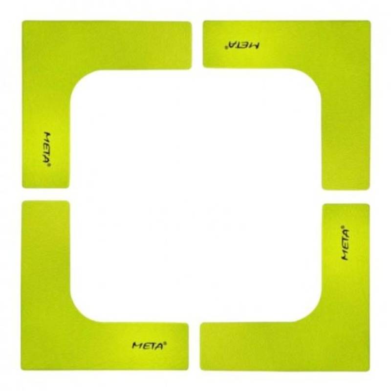 Набор плоских фишек Meta Flat Set of 4 зеленый 25х25 см 4004000100, рис. 0