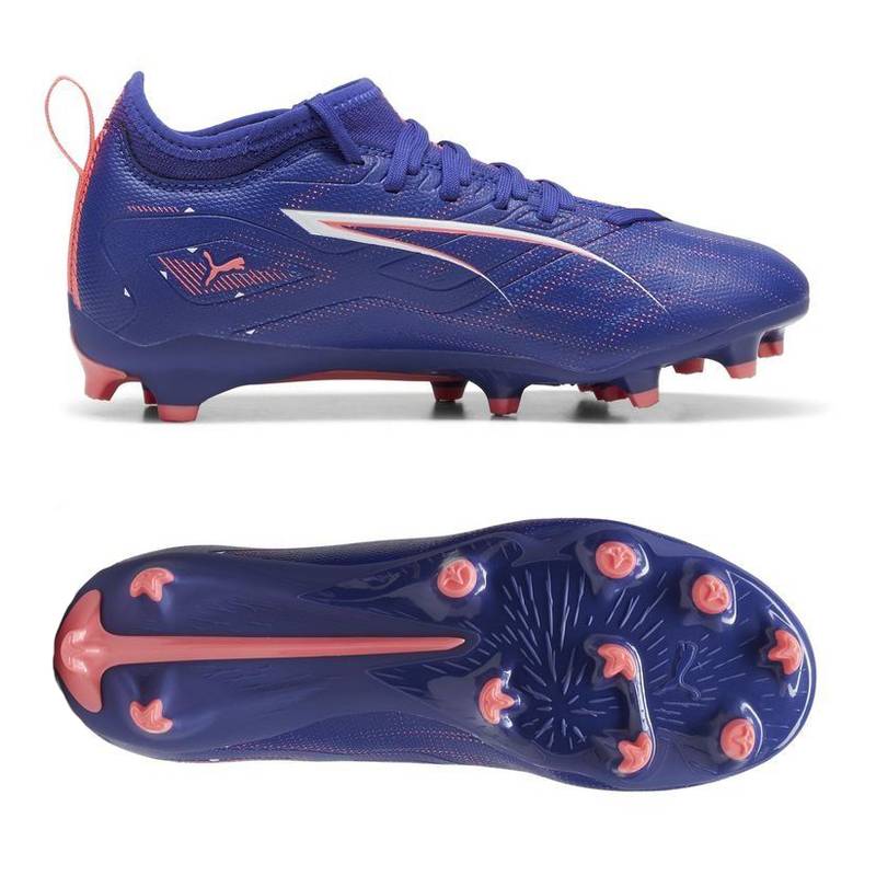 Футбольные бутсы детские Puma Ultra 5 Match FG/AG 108096-01, рис. 0