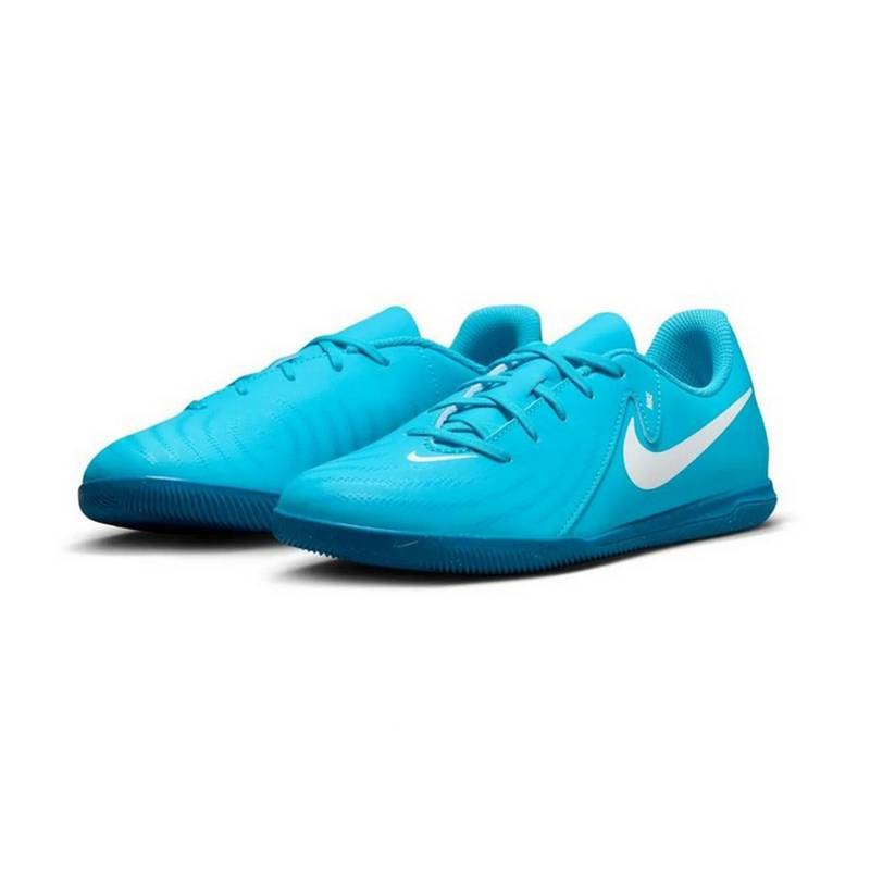 Футзалки детские Nike JR PHANTOM GX II CLUB IC голубые FJ2606-400, рис. 2