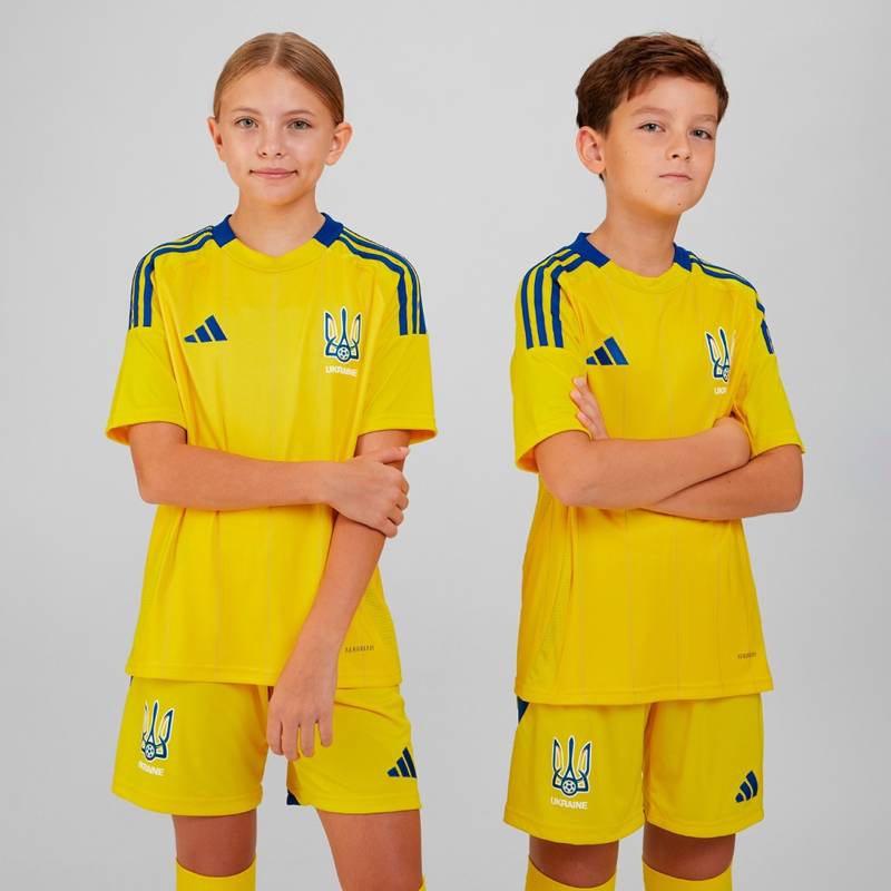 Спортивная футболка детская Украины Adidas FOOTBALL APP IP2189, рис. 0