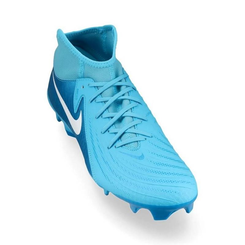 Футбольные бутсы Nike PHANTOM LUNA II ACADEMY FG/MG голубые FD6725-400, рис. 2
