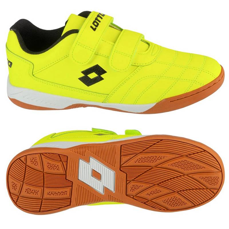 Футзалки детские Lotto Pacer T желтые 2600110T-2411, рис. 0