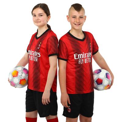 Форма футбольна дитяча AC MILAN домашня 2024 CO-6263