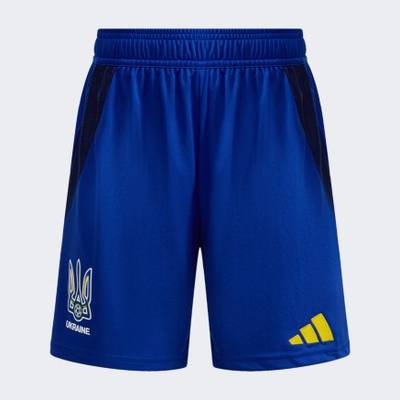 Шорты игровые сборной Украины по футболу Adidas сезон 24/25 IK2248-BLU