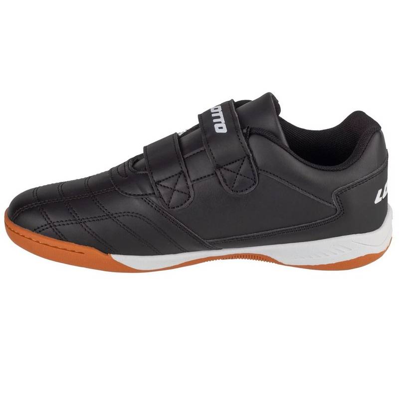 Футзалки детские Lotto Whizzer черные 2600110T-1110, рис. 1