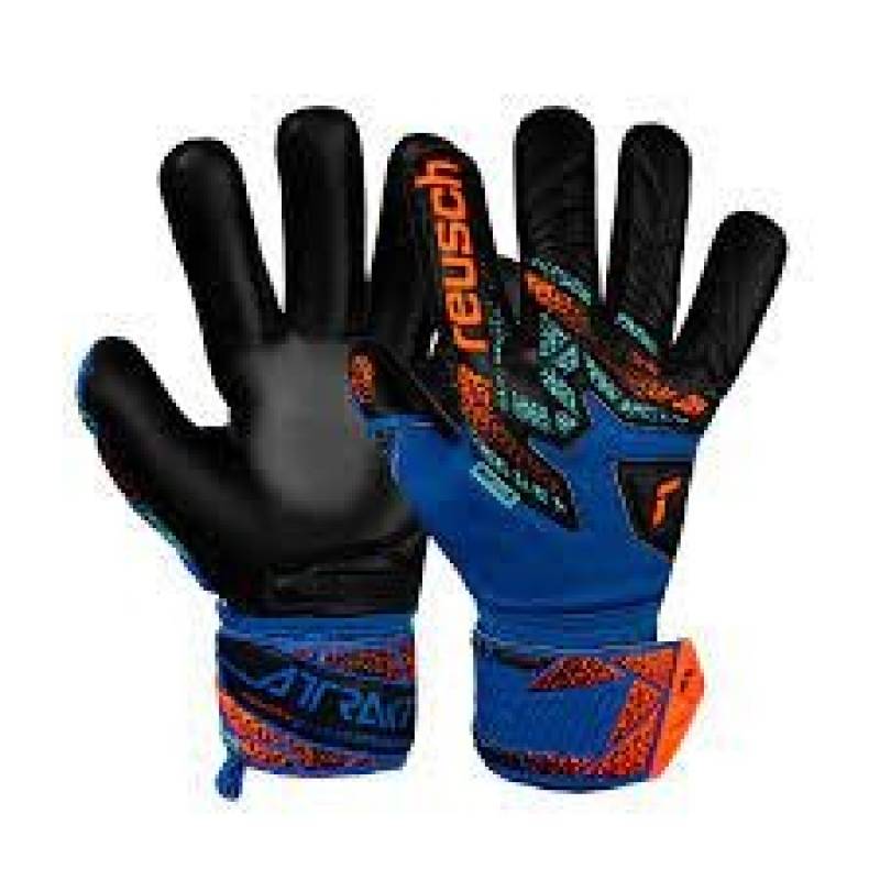 Детские вратарские перчатки Reusch Attrakt Infinity NC Junior 5572725-4468, рис. 0