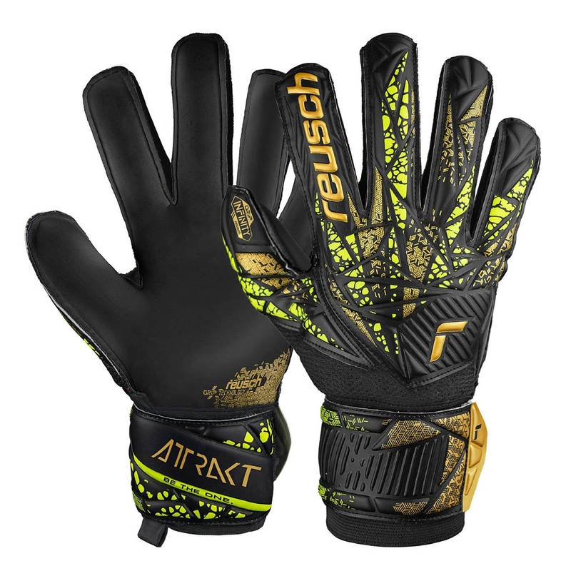 Дитячі воротарські рукавички Reusch Attrakt Finger Support Junior 5472710-7739, рис. 0