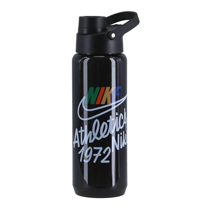 Пляшка для води Nike TR RENEW RECHARGE CHUG BOTTLE 16 OZ 473 мл чорна N.100.7634.088.16, рис. 0