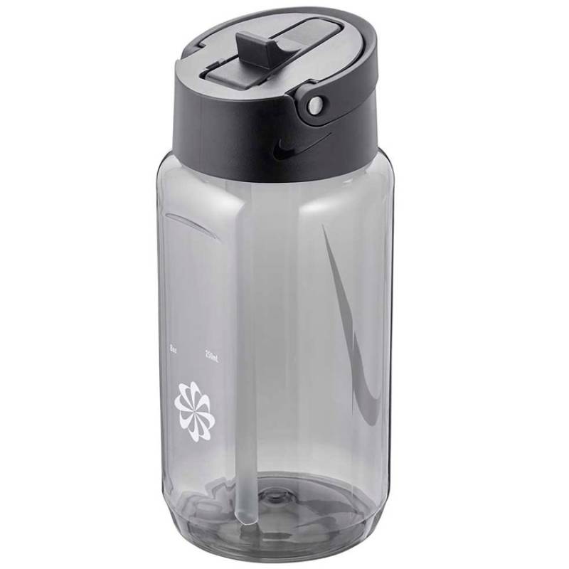 Пляшка для води Nike TR RENEW RECHARGE STRAW BOTTLE 16 OZ 473 ml сіра N.100.7640.072.16, рис. 0