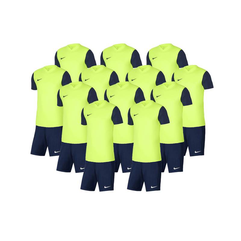 Футбольная детская форма для команд Nike TIEMPO PREMIER 2025/26 DH8389-702+BV6865-410 12 комплектов, рис. 0