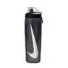 Бутылка для воды Nike REFUEL BOTTLE LOCKING LID 24 OZ 709 мл черная N.100.7668.054.24, прев. 0
