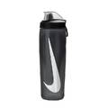 Бутылка для воды Nike REFUEL BOTTLE LOCKING LID 24 OZ 709 мл черная N.100.7668.054.24, прев. 0
