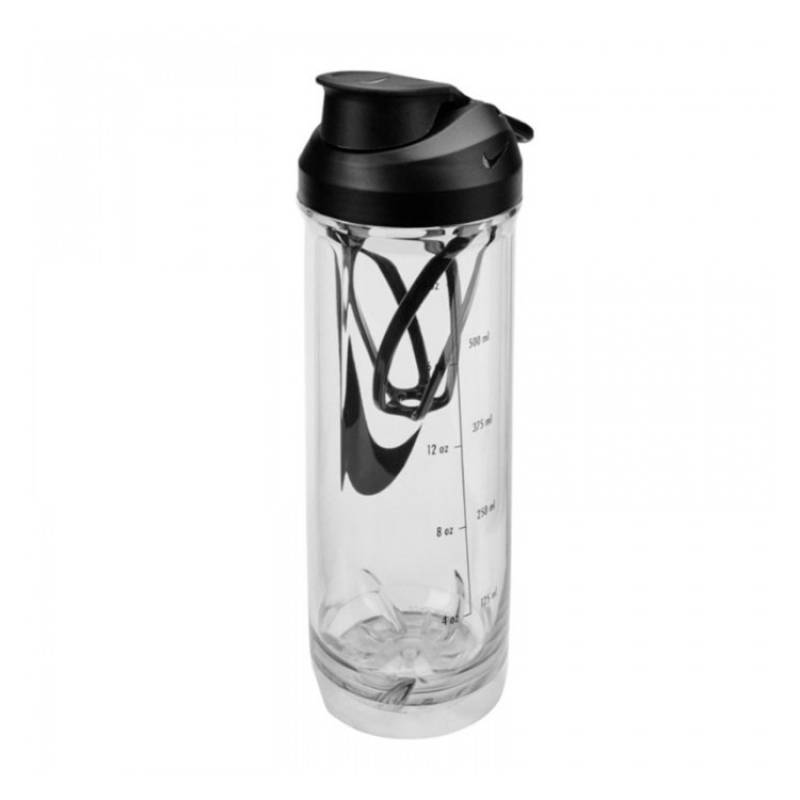Пляшка для води Nike TR RECHARGE SHAKER BOTTLE 2.0 24 OZ 709 мл чорна N.101.0724.910.24, рис. 0