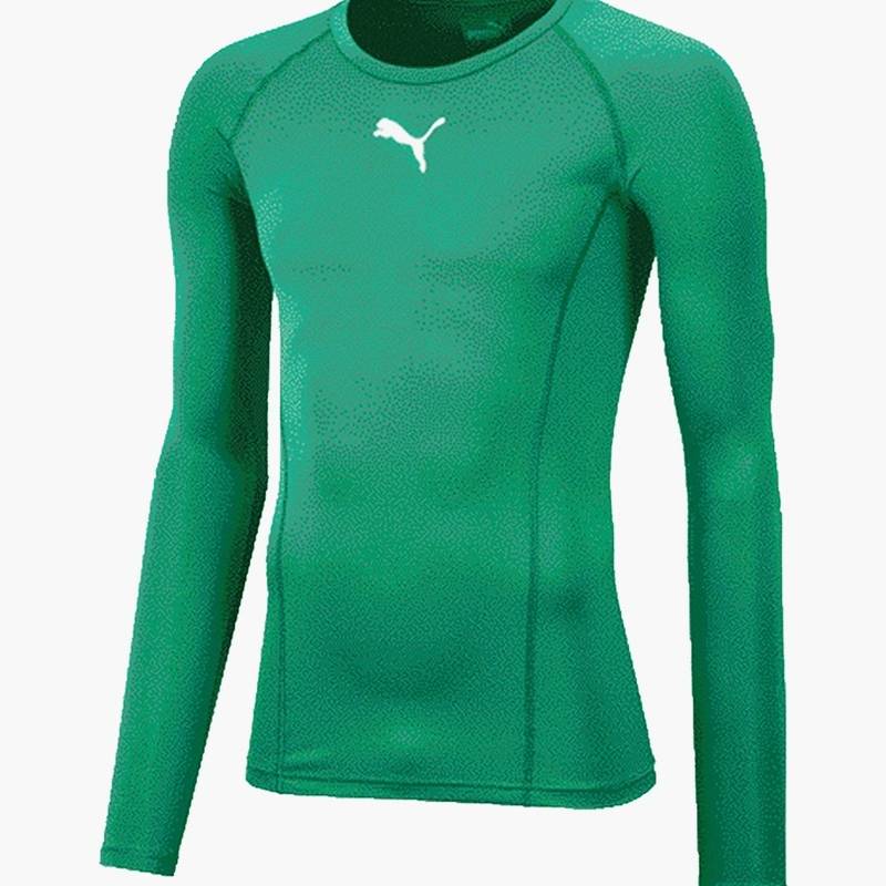 Термокофта Puma Liga Baselayer Longsleeve Green 655920-05, рис. 0