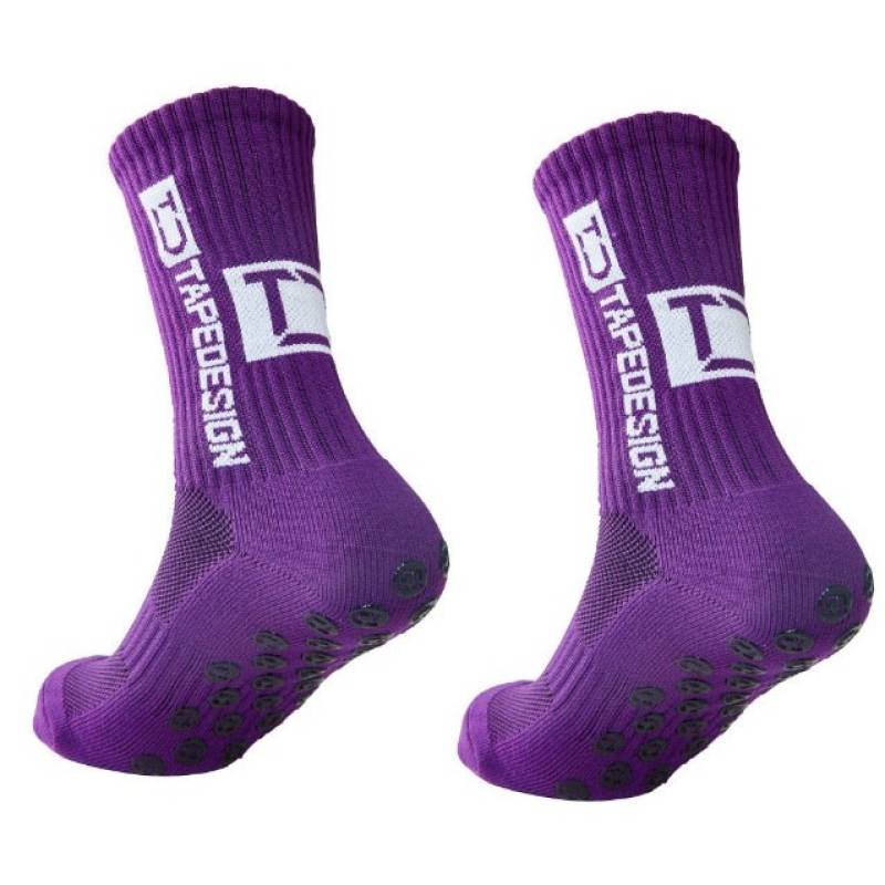 Шкарпетки FOOTBALL SOCKS TapeDesign (фіолетовий) ATTD-L-012, рис. 0