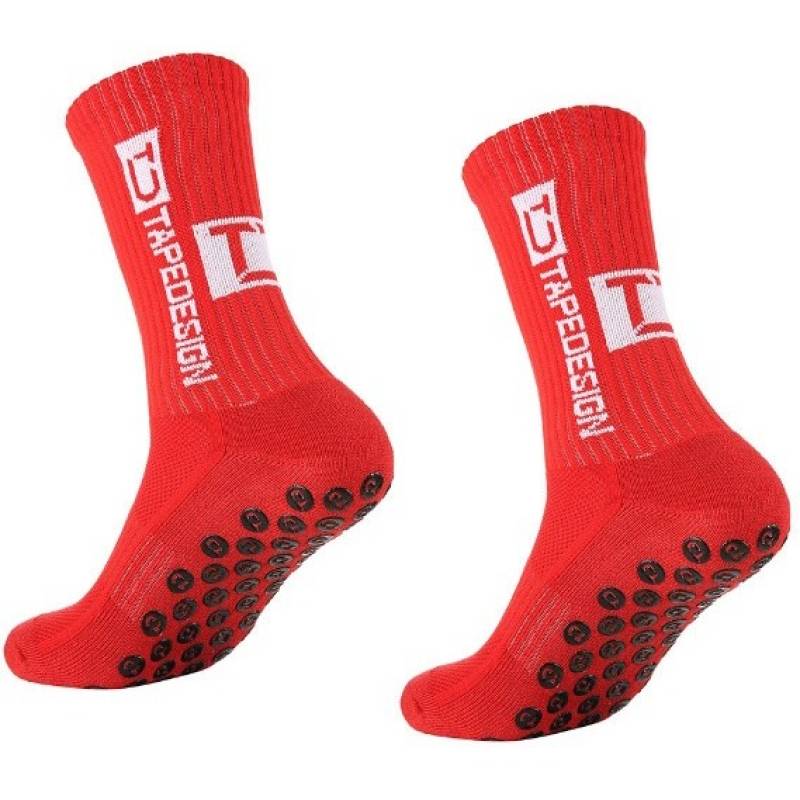 Шкарпетки FOOTBALL SOCKS TapeDesign (червоний) ATTD-L-006, рис. 0