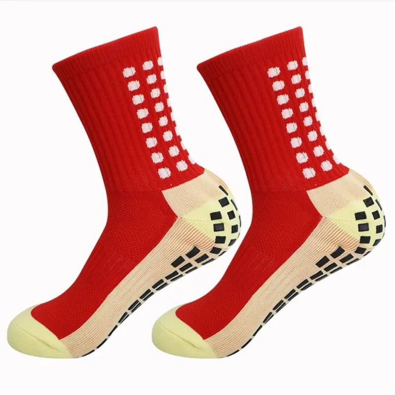  Шкарпетки тренувальні FOOTBALL SOCKS червоно-жовті 14032025-RY, рис. 0