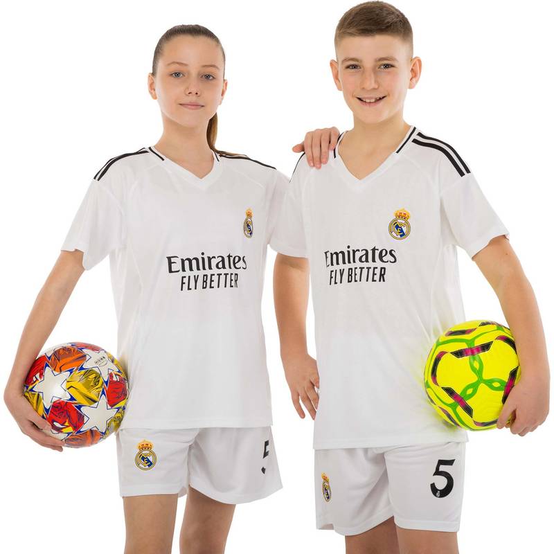 Детская футбольная форма REAL MADRID BELLINGHAM 5 домашняя 2025 CO-4636, рис. 0