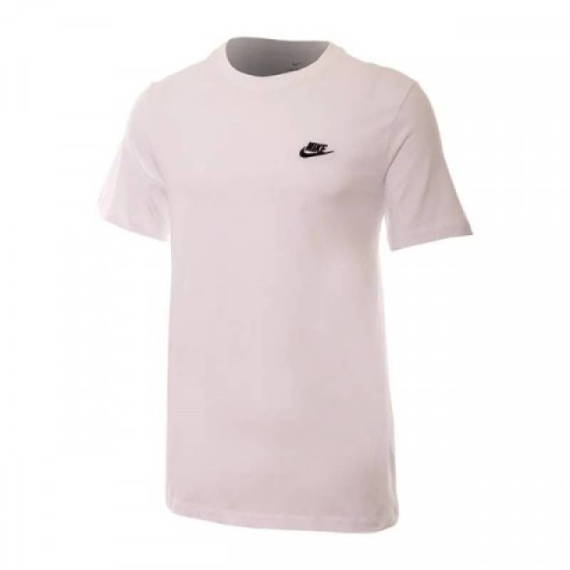 Футболка чоловіча Nike M NSW CLUB TEE біла AR4997-101, рис. 0