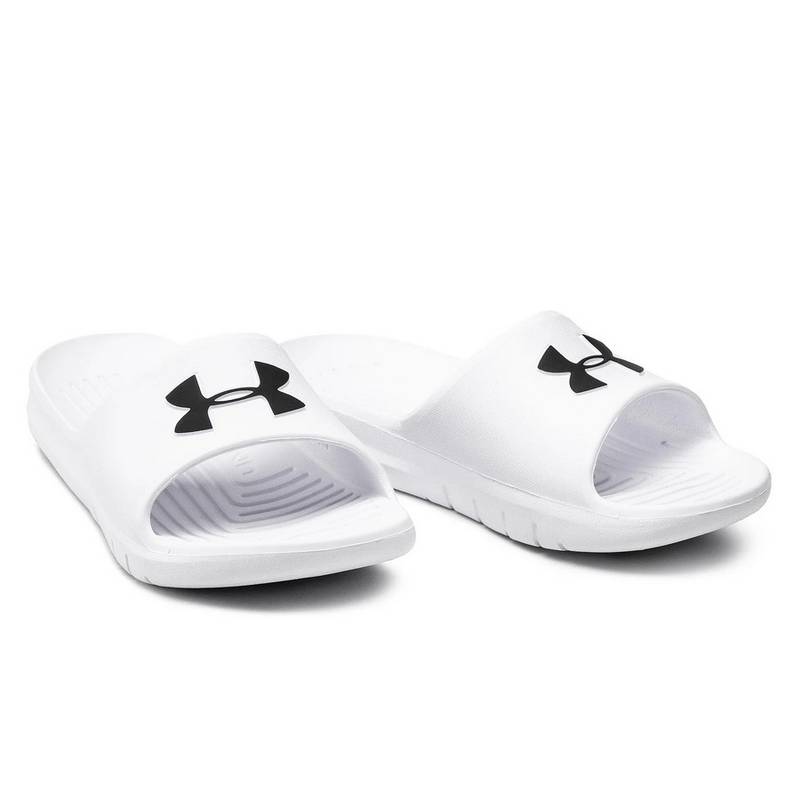 Чоловічі шльопанці Under Armour CORE PTH SLIDES білі 3021286-100, рис. 2
