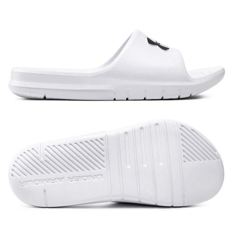 Чоловічі шльопанці Under Armour CORE PTH SLIDES білі 3021286-100, рис. 0