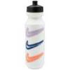 Пляшка для води Nike BIG MOUTH BOTTLE 2.0 32 OZ 946 мл біло-фіолетово-синьо-жовтогаряча N.000.0041.138.32, прев. 0