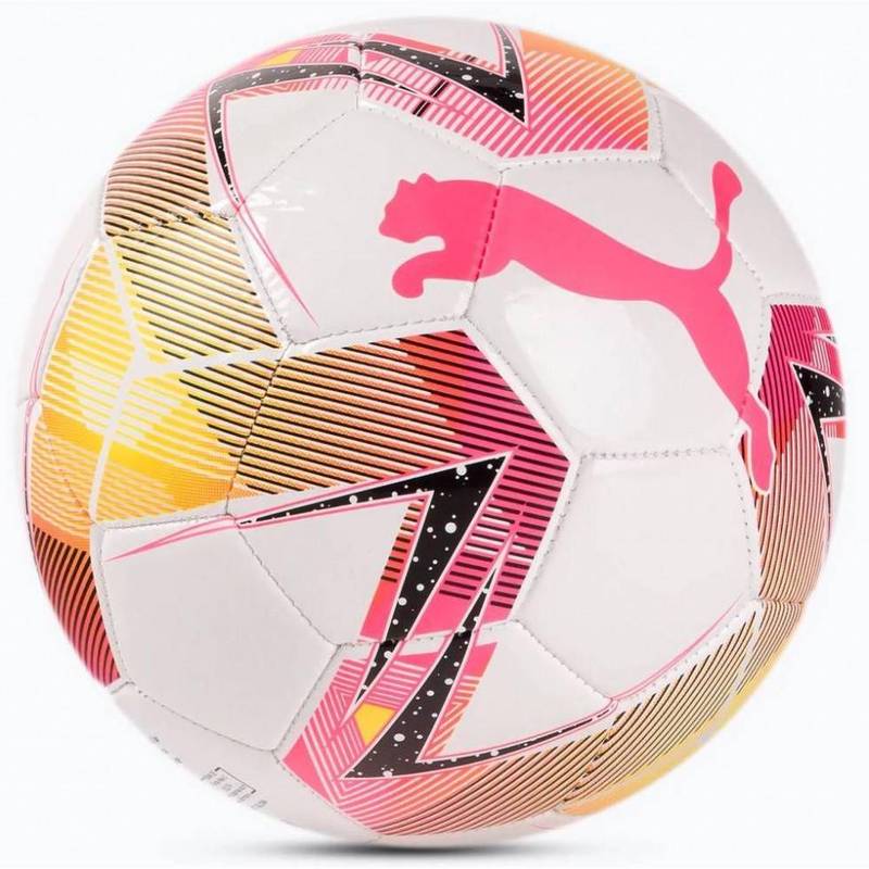 Футзальний м'яч Puma FUTSAL 3 MS BALL біло-розово-оранжевий 083765-01, рис. 0