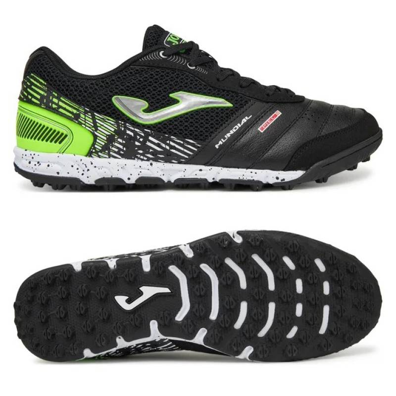 Сороконожки Joma MUNDIAL черно-лаймовые MUNS2501TF, рис. 0
