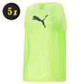 Манишка футбольная Puma Bib лаймовый комплект 5 шт 657251-42, прев. 0